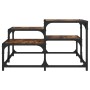 Smoked oak engineered wood coffee table 68x68x40 cm by , Coffee table - Ref: Foro24-837749, Price: 35,57 €, Discount: %