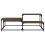 Couchtisch aus braunem Eichenholzwerkstoff, 107 x 107 x 40 cm von , Couchtisch - Ref: Foro24-837756, Preis: 49,21 €, Rabatt: %