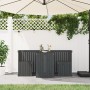 2 seater balcony set solid gray pine wood by , Garden sets - Ref: Foro24-825060, Price: 208,42 €, Discount: %