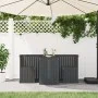 2-Sitzer-Balkon-Set aus massivem grauem Kiefernholz von , Gartensets - Ref: Foro24-825060, Preis: 205,75 €, Rabatt: %
