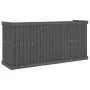 2-Sitzer-Balkon-Set aus massivem grauem Kiefernholz von , Gartensets - Ref: Foro24-825060, Preis: 205,75 €, Rabatt: %