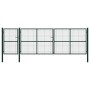 Grünes Gartentor aus Stahl 500x150 cm von vidaXL, Gartentore - Ref: Foro24-144319, Preis: 701,13 €, Rabatt: %