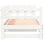 Removable sofa bed solid white pine wood 2x(80x200) cm by , Beds and slatted bases - Ref: Foro24-840386, Price: 141,44 €, Dis...