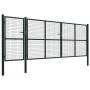 Grünes Gartentor aus Stahl 500x150 cm von vidaXL, Gartentore - Ref: Foro24-144319, Preis: 701,13 €, Rabatt: %