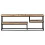 TV-Schrank aus recyceltem massivem Teakholz, 110 x 30 x 39 cm von , TV-Möbel - Ref: Foro24-358518, Preis: 122,08 €, Rabatt: %