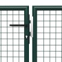Grünes Gartentor aus Stahl 500x150 cm von vidaXL, Gartentore - Ref: Foro24-144319, Preis: 701,13 €, Rabatt: %