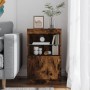 Sideboard mit LED-Leuchten, geräucherte Eiche, 41 x 37 x 67 cm von , Sideboards - Ref: Foro24-836683, Preis: 50,14 €, Rabatt: %