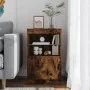Sideboard with LED lights smoked oak 41x37x67 cm by , Sideboards - Ref: Foro24-836683, Price: 48,67 €, Discount: %