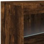 Sideboard mit LED-Leuchten, geräucherte Eiche, 41 x 37 x 67 cm von , Sideboards - Ref: Foro24-836683, Preis: 50,14 €, Rabatt: %
