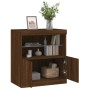 Sideboard mit LED-Leuchten, braune Eiche, 60 x 37 x 67 cm von , Sideboards - Ref: Foro24-836657, Preis: 68,62 €, Rabatt: %