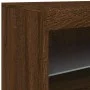 Sideboard mit LED-Leuchten, braune Eiche, 60 x 37 x 67 cm von , Sideboards - Ref: Foro24-836657, Preis: 66,62 €, Rabatt: %