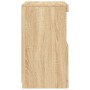 Sideboard with LED lights Sonoma oak 41x37x67 cm by , Sideboards - Ref: Foro24-836681, Price: 62,70 €, Discount: %