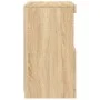 Sideboard with LED lights Sonoma oak 41x37x67 cm by , Sideboards - Ref: Foro24-836681, Price: 60,71 €, Discount: %