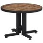 Solid recycled teak round coffee table Ø55x40 cm by , Coffee table - Ref: Foro24-358513, Price: 81,87 €, Discount: %