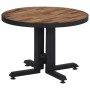 Solid recycled teak round coffee table Ø55x40 cm by , Coffee table - Ref: Foro24-358513, Price: 82,80 €, Discount: %