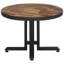 Runder Couchtisch aus massivem recyceltem Teakholz Ø55x40 cm von , Couchtisch - Ref: Foro24-358513, Preis: 82,05 €, Rabatt: %