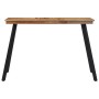 Esstisch aus massivem Teakholz, 120 x 62 x 76 cm von , Küchen- und Esstische - Ref: Foro24-358530, Preis: 153,95 €, Rabatt: %