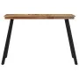 Mesa de comedor madera maciza de teca 120x62x76 cm de , Mesas de cocina y de comedor - Ref: Foro24-358530, Precio: 151,90 €, ...