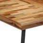 Solid teak wood dining table 120x62x76 cm by , Kitchen and dining tables - Ref: Foro24-358530, Price: 151,90 €, Discount: %