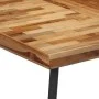 Mesa de comedor madera maciza de teca 169x98,5x76 cm de , Mesas de cocina y de comedor - Ref: Foro24-358532, Precio: 159,49 €...