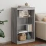 Sideboard with LED lights Sonoma gray 60.5x37x100 cm by , Sideboards - Ref: Foro24-836712, Price: 69,95 €, Discount: %