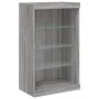 Sideboard mit LED-Leuchten Sonomagrau 60,5x37x100 cm von , Sideboards - Ref: Foro24-836712, Preis: 69,56 €, Rabatt: %
