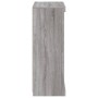 Sideboard with LED lights Sonoma gray 60.5x37x100 cm by , Sideboards - Ref: Foro24-836712, Price: 70,51 €, Discount: %