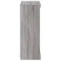 Sideboard with LED lights Sonoma gray 60.5x37x100 cm by , Sideboards - Ref: Foro24-836712, Price: 69,95 €, Discount: %