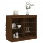 Sideboard mit LED-Leuchten, braune Eiche, 81 x 37 x 67 cm von , Sideboards - Ref: Foro24-836706, Preis: 75,87 €, Rabatt: %