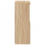 Sideboard with LED lights Sonoma oak 41x37x100 cm by , Sideboards - Ref: Foro24-836688, Price: 91,85 €, Discount: %
