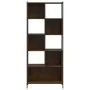 Estantería madera de ingeniería marrón roble 72x28x172 cm de , Librerías y estanterías - Ref: Foro24-3213656, Precio: 97,50 €...