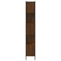 Eichenbraunes Holzwerkstoffregal 72x28x172 cm von , Bücherregale und Regale - Ref: Foro24-3213656, Preis: 98,70 €, Rabatt: %