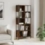 Smoked oak engineered wood shelf 72x28x172 cm by , Bookcases and shelves - Ref: Foro24-3213654, Price: 93,58 €, Discount: %