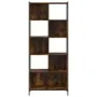Smoked oak engineered wood shelf 72x28x172 cm by , Bookcases and shelves - Ref: Foro24-3213654, Price: 93,58 €, Discount: %