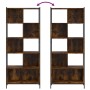 Regal aus geräuchertem Eichenholzwerkstoff, 72 x 28 x 172 cm von , Bücherregale und Regale - Ref: Foro24-3213654, Preis: 94,4...