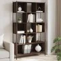 Estantería madera de ingeniería marrón roble 102x28x172 cm de , Librerías y estanterías - Ref: Foro24-3213661, Precio: 133,49...