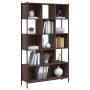 Oak brown engineered wood shelf 102x28x172 cm by , Bookcases and shelves - Ref: Foro24-3213661, Price: 135,28 €, Discount: %