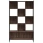 Estantería madera de ingeniería marrón roble 102x28x172 cm de , Librerías y estanterías - Ref: Foro24-3213661, Precio: 133,49...