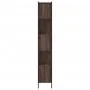 Estantería madera de ingeniería marrón roble 102x28x172 cm de , Librerías y estanterías - Ref: Foro24-3213661, Precio: 133,49...