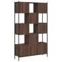 Estantería madera de ingeniería marrón roble 102x28x172 cm de , Librerías y estanterías - Ref: Foro24-3213661, Precio: 133,49...