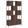 Oak brown engineered wood shelf 102x28x172 cm by , Bookcases and shelves - Ref: Foro24-3213661, Price: 135,28 €, Discount: %