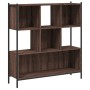 Oak brown engineered wood shelf 102x28x172 cm by , Bookcases and shelves - Ref: Foro24-3213661, Price: 135,28 €, Discount: %