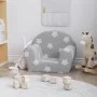 Light gray soft plush children's sofa with stars by , Baby and Toddler Furniture - Ref: Foro24-356980, Price: 43,69 €, Discou...