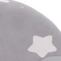 Sofá para niños felpa suave gris claro con estrellas de , Mobiliario para bebés y niños pequeños - Ref: Foro24-356980, Precio...