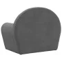 Anthracite gray soft plush children's sofa by , Baby and Toddler Furniture - Ref: Foro24-356982, Price: 42,93 €, Discount: %