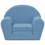 Blaues Kinderschlafsofa aus weichem Plüsch von , Baby- und Kleinkindmöbel - Ref: Foro24-356996, Preis: 46,05 €, Rabatt: %