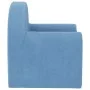 Blaues weiches Plüsch-Kindersofa von , Baby- und Kleinkindmöbel - Ref: Foro24-357008, Preis: 40,04 €, Rabatt: %