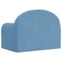 Blaues weiches Plüsch-Kindersofa von , Baby- und Kleinkindmöbel - Ref: Foro24-357008, Preis: 40,04 €, Rabatt: %