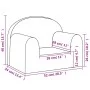 Blaues weiches Plüsch-Kindersofa von , Baby- und Kleinkindmöbel - Ref: Foro24-357008, Preis: 40,04 €, Rabatt: %