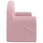 Rosafarbenes 2-Sitzer-Kindersofa aus weichem Plüsch von , Baby- und Kleinkindmöbel - Ref: Foro24-357015, Preis: 40,83 €, Raba...